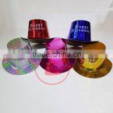 Cheap Wholesale Colorful Man Hat Top Hat Birthday Party Hat for Promotion thumbnail-4