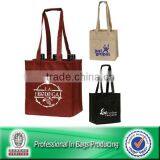 100% Recycled Non Woven 6 Pack Bag for Wine Package thumbnail-4