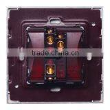 1 Gang Turn on off Button Switch With Crystal Pattern Face thumbnail-5