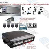 CE ROHS Roof Placement Rearview Mirror Monitor With Reverse Camera/parking Sensor