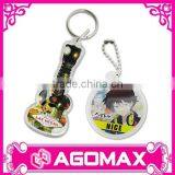 Custom acrylic keyring / blank acrylic keychain for promotional gift