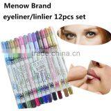 M.N Menow Waterproof Eyeliner Pencil Lip Liner Pencil Better Quality Than Solone thumbnail-1