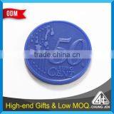 Wholesale Bulk Cheap Custom Supertmarket Trolley Plastic Token thumbnail-6