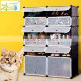 Wholesale DIY Ventilation Plastic Shoe Cabinet thumbnail-1