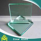 clear sheet glass 1mm 1.8mm for photo frame customized clear glass in China factory