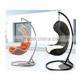 PE Garden Wicker Rattan Hanging Chair thumbnail-6
