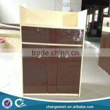 Wooden High Glossing Painting Cashier Table With Lockable Drawers thumbnail-1