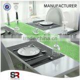 Hot Sale Pink Banquet Wedding Satin Table Runner For Party Event