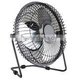 8" USB Metal Ventilator 360 Rotate Mini Cooler Desktop pc Laptop Cooling Fan thumbnail-6