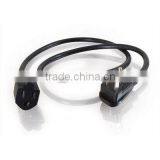 High Quality 125V 10A 18AWG US AC Power Cord NEMA 5-15P to NEMA 5-15R thumbnail-1