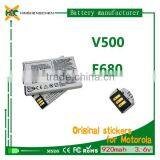 3.6v li Ion Rechargeable Battery For Motorola A780 V600 V500 V303 thumbnail-1