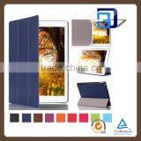 Factory Price Beautiful Texture Three Folding Flip PU Leather Case With Sleeping Mode For IPad Pro 12.9 Inch Stylish Case
