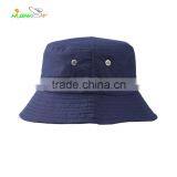 China Manufacture Polyester Fabric Pure Color Outdoor Activities Panama Bucket Hat thumbnail-2
