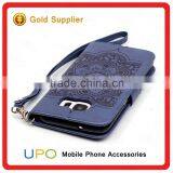 [UPO] Wholesale Luxury Soft Leather Filp Wallet Mobile Phone Accessories Case Cover for Samsung S7 Edge thumbnail-2