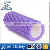 High Density EVA hollow solid rubber yoga roller, fashion hollow roller, factory foam roller