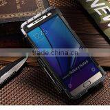 Stainless Steel Flip Smart Cover 360 Iron Man Metal Cover Case for Samsung Galaxy Note 5 Camouflage Cool Style thumbnail-6