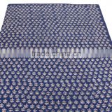 Indian Cotton Hand Block Print Fabric Ethnic Voile For Upholstery Crafting Dress Making Throw