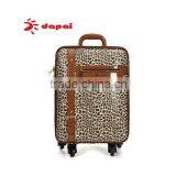 Leopard Print PVC Spinner Travel Luggage Wholesale Trolley Luggage Bag thumbnail-2