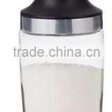SINOGLASS trade assurance 250ml jar measured dispensing glass sugar dispenser jar