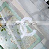New Arrival Double 'C" Pattern Embroidered Sheer Curtain Fabric thumbnail-4