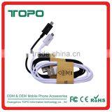 White Black Cable 1m 8pin Sync Data Charging Line for Iphone and for Android USB Cable Data Line Charging Line