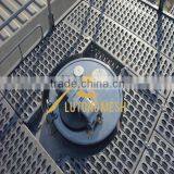 2016 Fashion Crocodile Mouth Checkered Plate Decorative Mesh