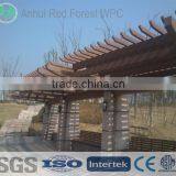 Plastic Composite Landscape Garden Pergola Curtains