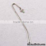 Cross Pendant Custom Metal Bookmarks Wholesale, Low Price Metal Bookmarks for Books thumbnail-2
