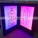 Acrylic Sign Holder Led Menu Holder
