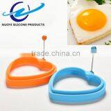 Food Grade Heart Shape Silicone Egg Mold Fry