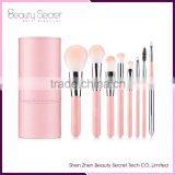 Best Professional 8pcs Pink Cosmetic Kabuki Synthetic Makeup Brush Set thumbnail-5