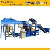 Low price automatic qt4-25 semi automatic concrete block make machine