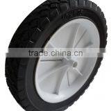 China Semi Pneumatic Rubber Tyre Wheel Tire, Hard Rubber,metal Wheel,wheelbarrow Tyre thumbnail-2