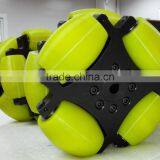 254mm Heavy Duty Industrial Omni Directional Wheel With Pu Roller (professional Custom,payload:500KG/pcs )NW254A thumbnail-2