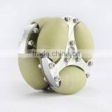 100mm Aluminum Assemble Robot Omni Wheel With PU Roller 14182 thumbnail-3