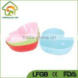 Large Size Heart Shape PP Plastic Bowl