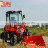 Everun 800KG Mini Wheel Loader With Chinese Hydrostatic Transmission System For Sale thumbnail-5