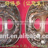 Traditional Decorative Samurai Katana Sword With Carbon Steel Blade and Casting Zinc Alloy Tsuba JL579 thumbnail-1