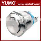 16mm Metal Push Button ABS16S-G1 Momentary IK67 Push Button thumbnail-1