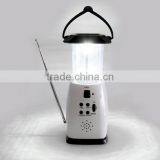 Power Emergency Crank Solar Lantern FM Radio Solar Solar Lantern FM Radio Solar Charger thumbnail-2
