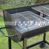 Large Barrel BBQ Grill Trolley thumbnail-4