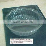 Plastic Lids for Airlines, PVC Lids for Medium Plate, Disposable Plastic Round Plate thumbnail-1