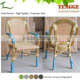TG15-0159 Outdoor Rattan Double Aluminum Tube Bamboo Furniture Set thumbnail-1