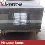 Blue Polished Granite Countertop Metal Countertop Edges thumbnail-1