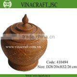 Rattan Vase