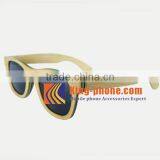 Wholesale China Colorful Frame Skateboard Wood Sunglasses thumbnail-2