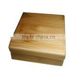 Customize Upscale Square Bamboo Ornaments Storage Box, Crafts Storage Package Boxes thumbnail-4