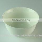 Wholesale 4.5inch White Porcelain Soup Bowl for Hotel Restaurant Ceramic Bowl Round Porcelain Ceramic Rice Bowl thumbnail-1