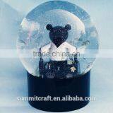 Classical Bear Bag Antique Italy Snow Globe Snow Crystal Ball thumbnail-1