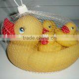 Floating Rubber Duck Eco-friendly Baby Bath Family Duck Set thumbnail-1